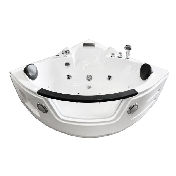 Hot Tub white 53 x 53 with Heater 12 jets – Azalea