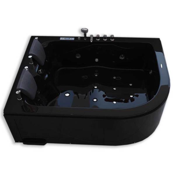 Whirlpool Tub black 71 X 47 double pump with Heater – Myrtle
