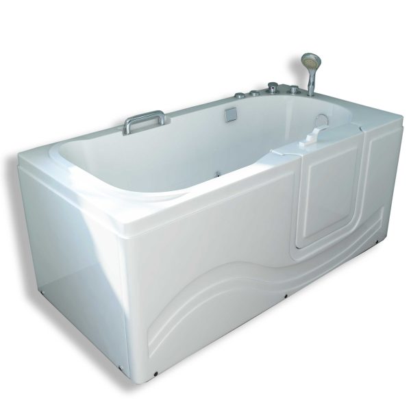 Walk-in Whirlpool Tub 60 x 30 with Right-side Door 6 jets – Pansy