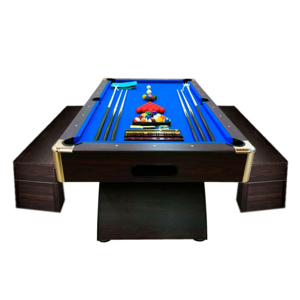 Modern 8 Feet Billiard Table Full Optional with benches – Thunder