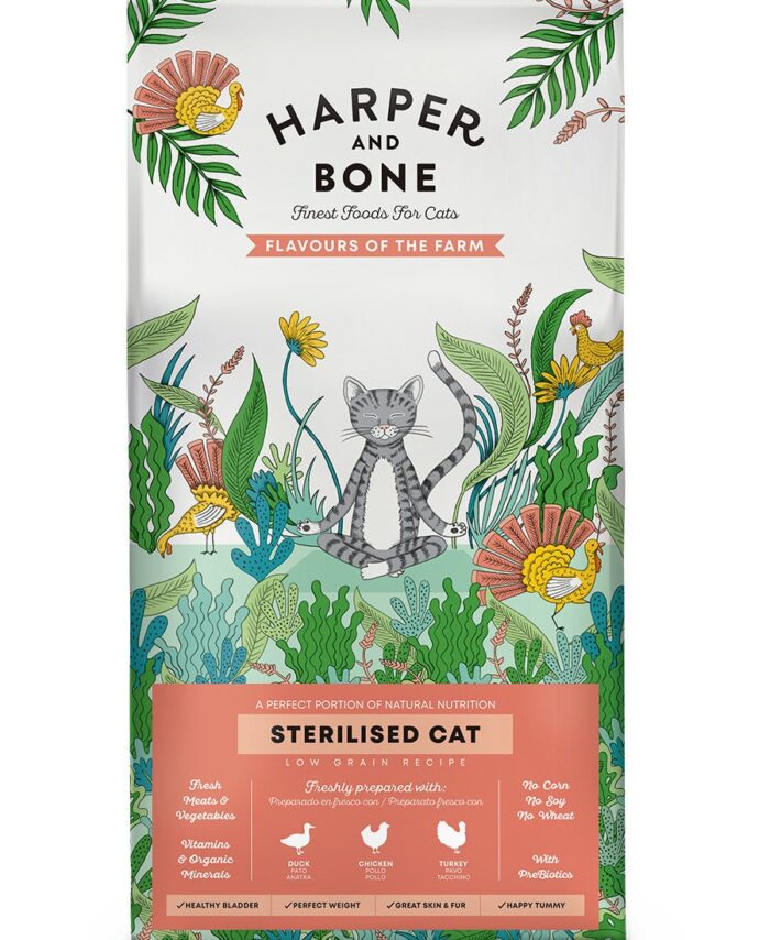 Harper and Bone Cat Sterilised Flavours of the Farm 5kg