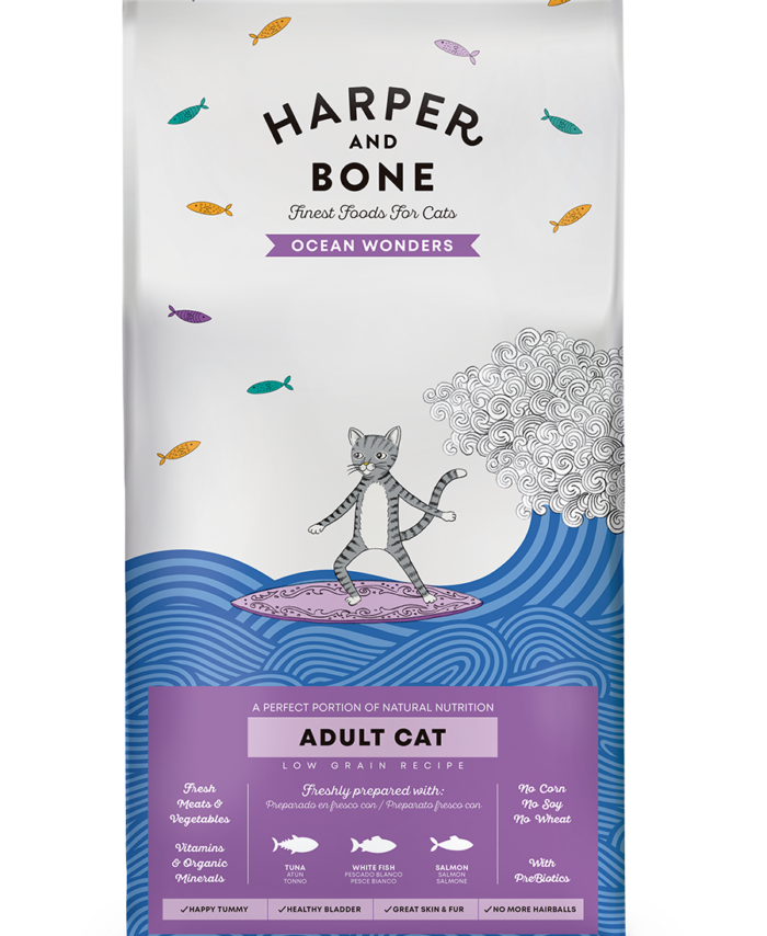 Harper and Bone Cat Adult Ocean Wonders 2kg