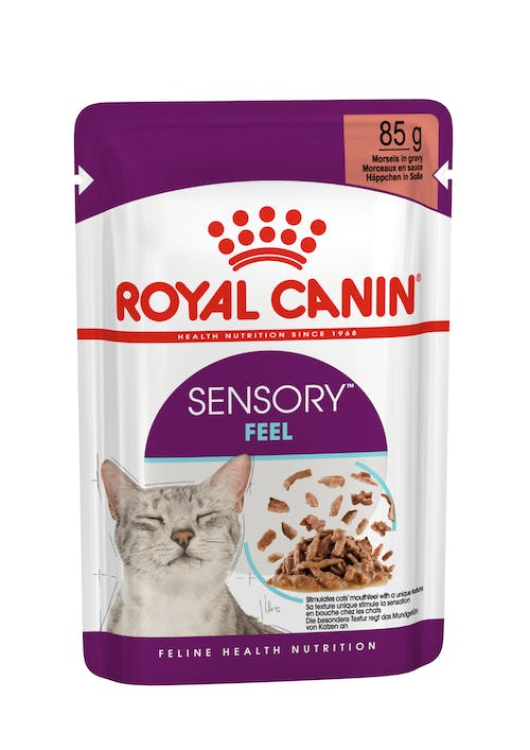 Royal Canin Feline Health Nutrition Sensory Feel (WET FOOD - POUCH) 85G