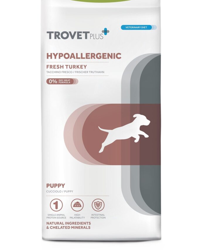 Trovet Plus Adult Dog Hypoallergenic Turkey Veterinary Diets 3kg