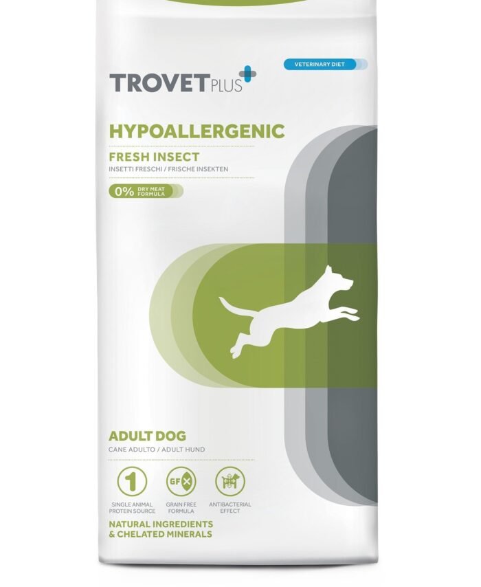 Trovet Plus Adult Dog Hypoallergenic Insect Veterinary Diets 3kg