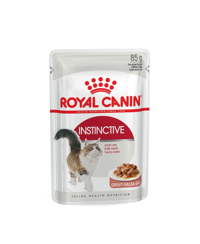 Royal Canin Feline Health Nutrition Instinctive Adult Cats Gravy (WET FOOD - Pouches)