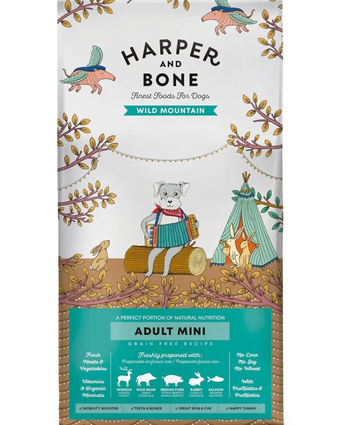 Harper & Bone Adult Dog Mini Wild Mountain - 1.5kg
