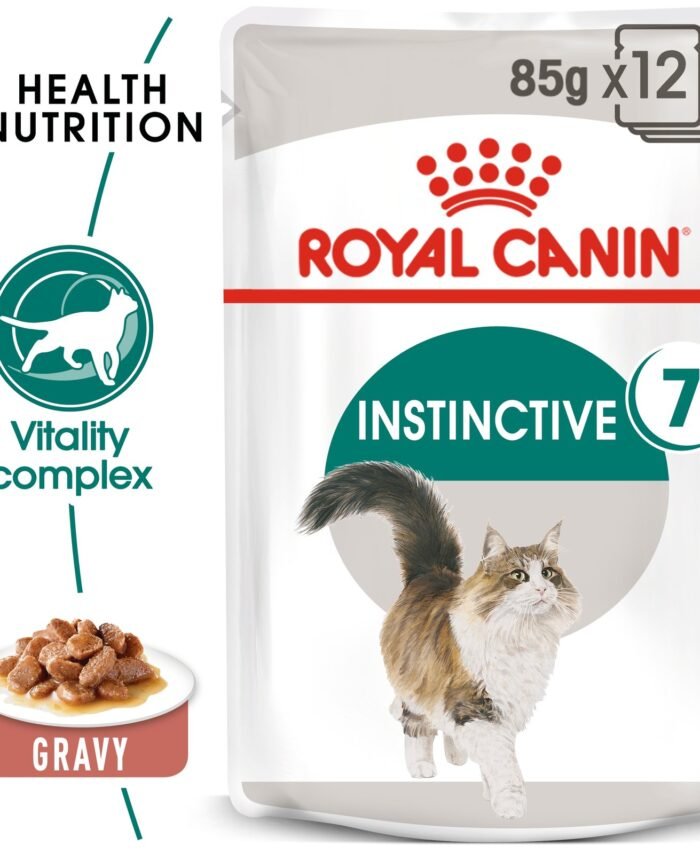 Royal Canin Feline Health Nutrition Instinctive +7 Gravy 85G (Wet Food )