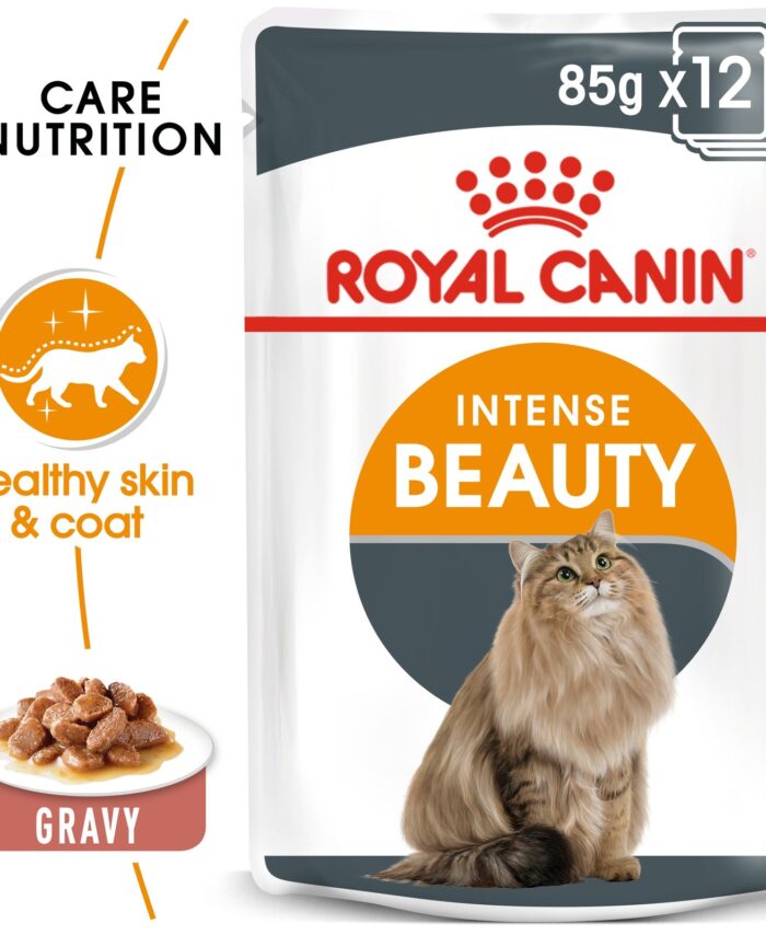 Royal Canin Feline Care Nutrition Intense Beauty Gravy 85G (Wet Food )