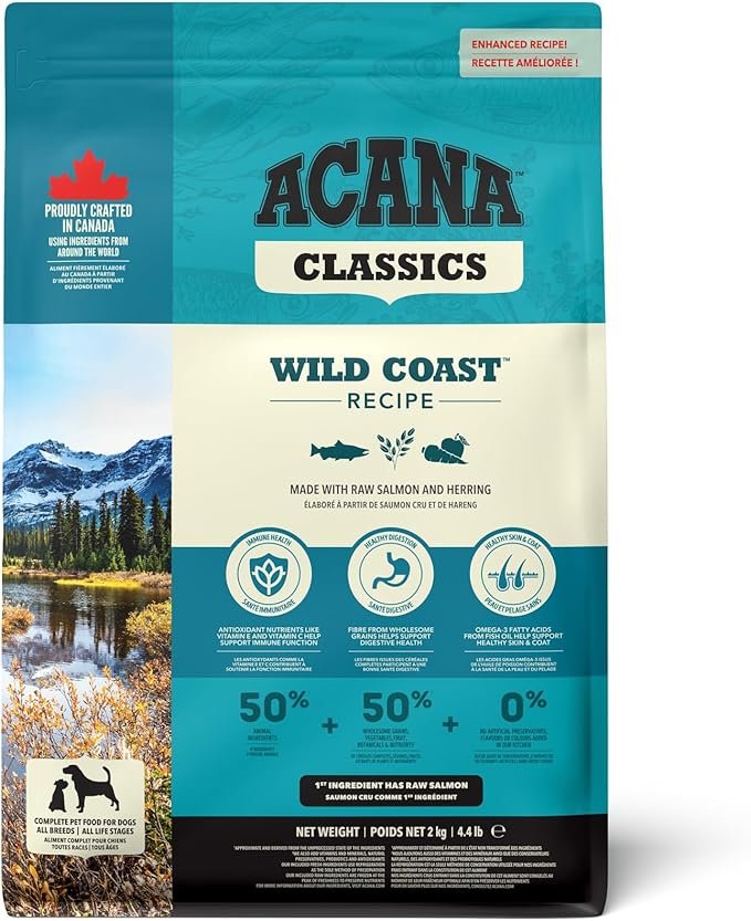 Acana Classics Wild Coast Recipe Dry Dog Food 2 KG